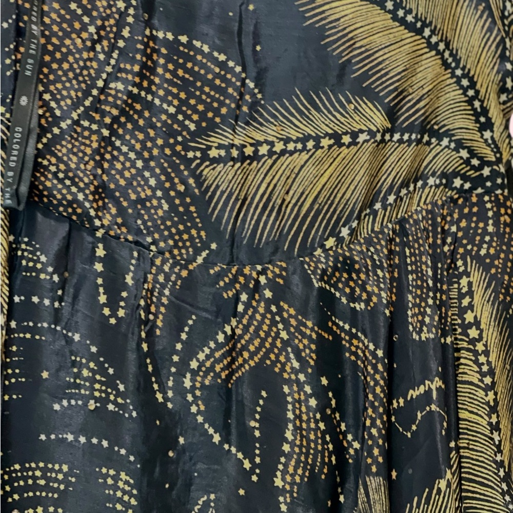 Farm Rio Golden Foliage Skirt, L - Picture 5 of 6